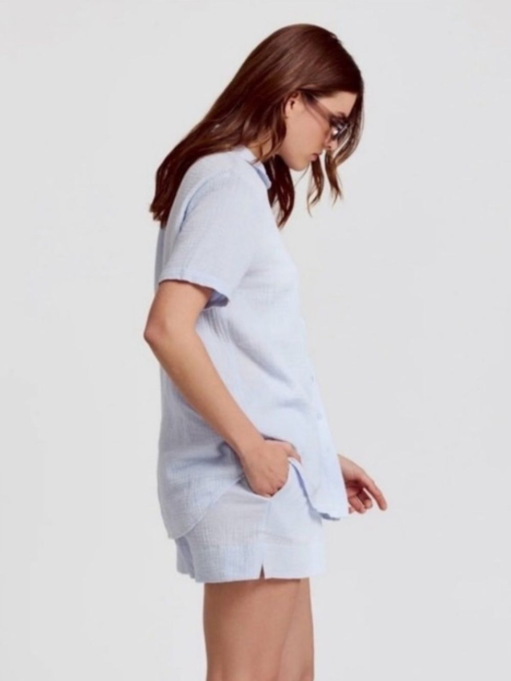 Tuckernuck The Shirt Rochelle Behrens Pull On Gauze Shorts